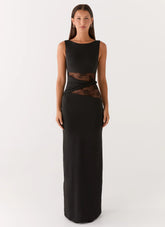Karma Maxi Dress - Black
