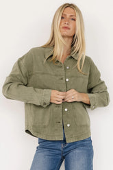 Finn Lightweight Jacket | Olive